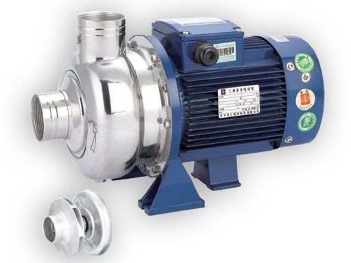 İthal, 24 Volt DC Paslanmaz Çelik Kapalı Fanlı Santrifüj Pompa