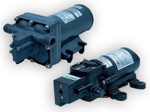 İthal, Diyaframlı (12V) Otomatik Su Pompası - Tekne Ve Karavan Hidroforu