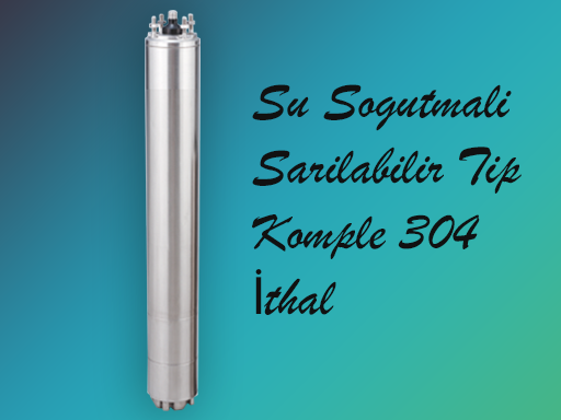 Su Soğutmalı, Sarılabilir Tip, Komple 304, İthal