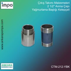 Çıkış Takımı Malzemeleri, 2 1/2'' Anma Çapı, Yağmurlama Başlığı Kelepçeli