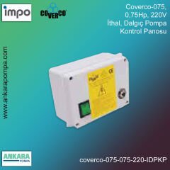 Coverco-075, 0,75Hp, 220V İthal, Dalgıç Pompa Kontrol Panosu