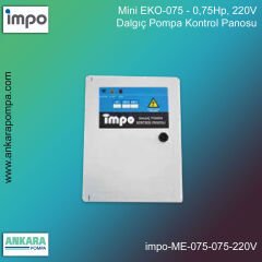 Mini EKO-075 - 0,75Hp, 220V Dalgıç Pompa Kontrol Panosu