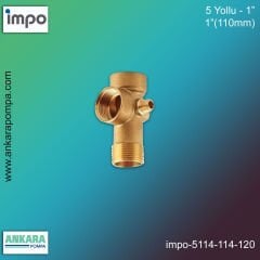 5 Yollu - 1 1/4”, 1 1/4”(120mm)